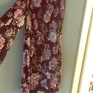 Off the shoulder dress